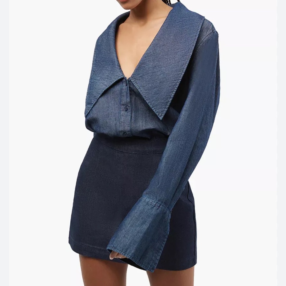 Oversize Collar Shirt